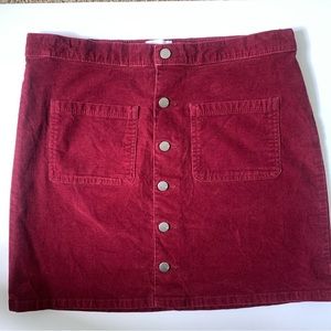 Children’s Place Burgundy Skirt Girls Size 16